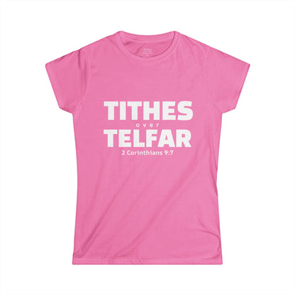 TITHES over TELFAR Woman's T-shirt