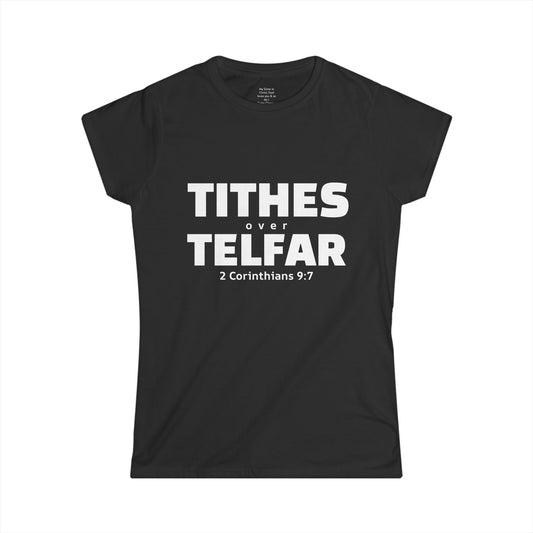TITHES over TELFAR Woman's T-shirt