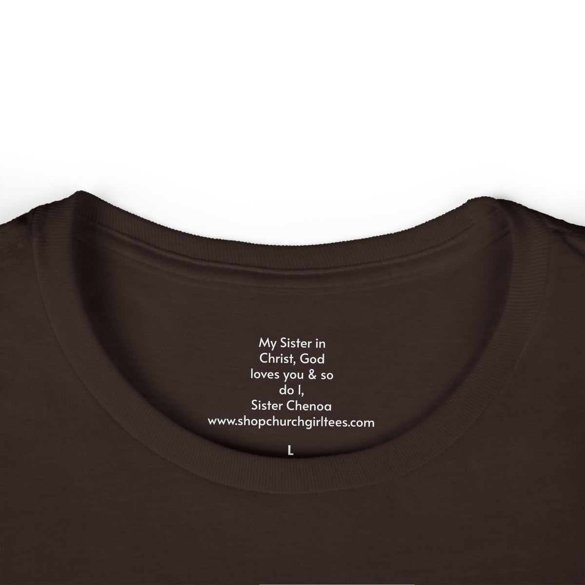 DISCIPLESHIP over DIOR Woman's T-shirt