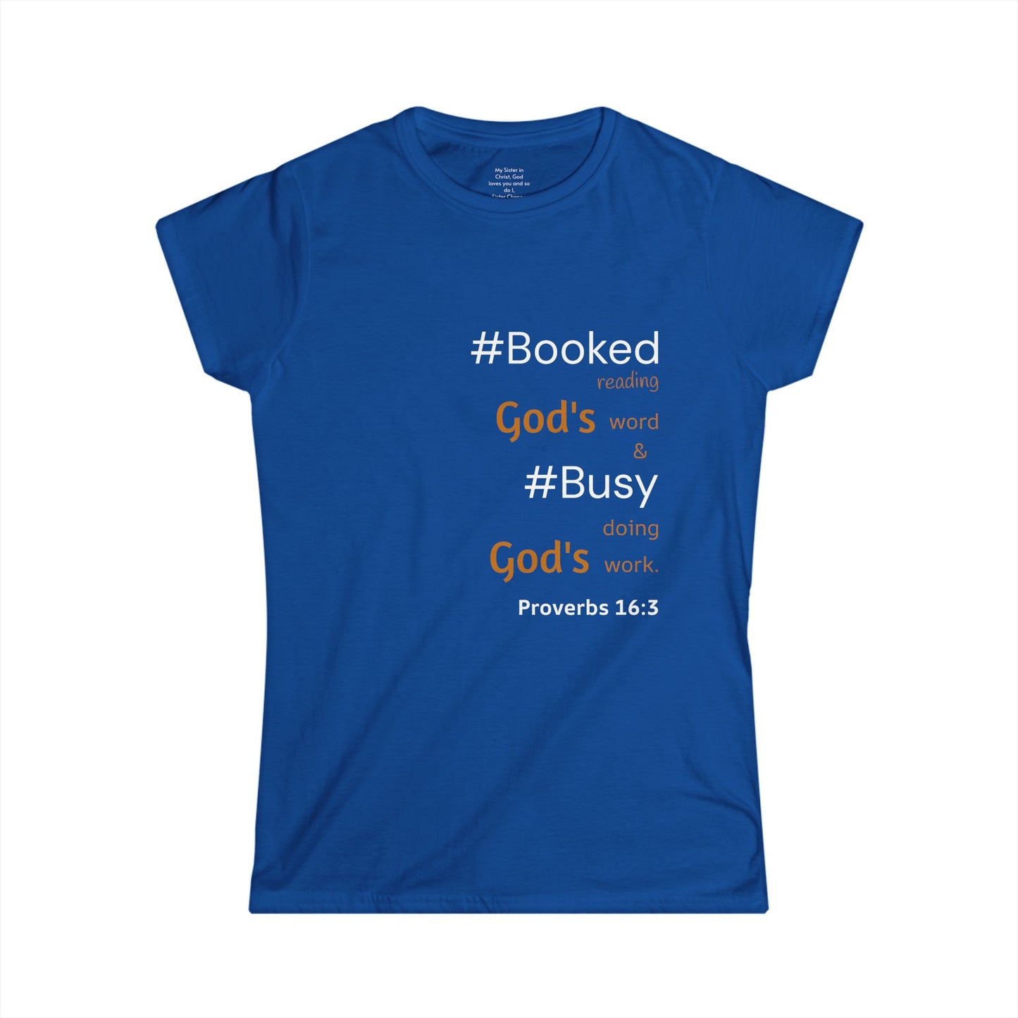 #BOOKED and #BUSY Woman's T-shirt