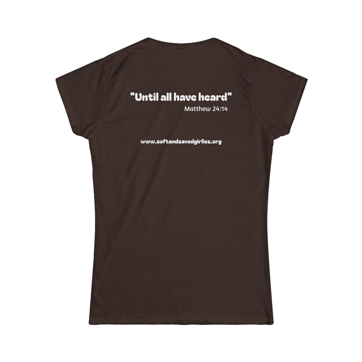 BIBLES over BIRKINS Woman's T-shirts