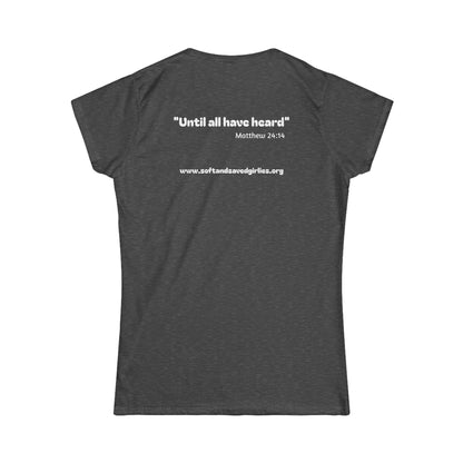 Faith, Fans, Boots on the Ground Woman's T-shirt