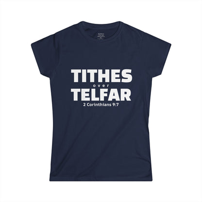 TITHES over TELFAR Woman's T-shirt