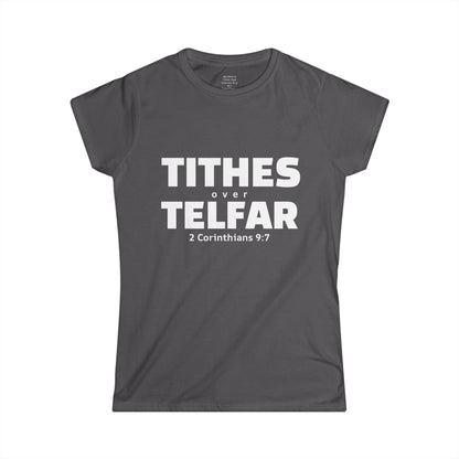TITHES over TELFAR Woman's T-shirt