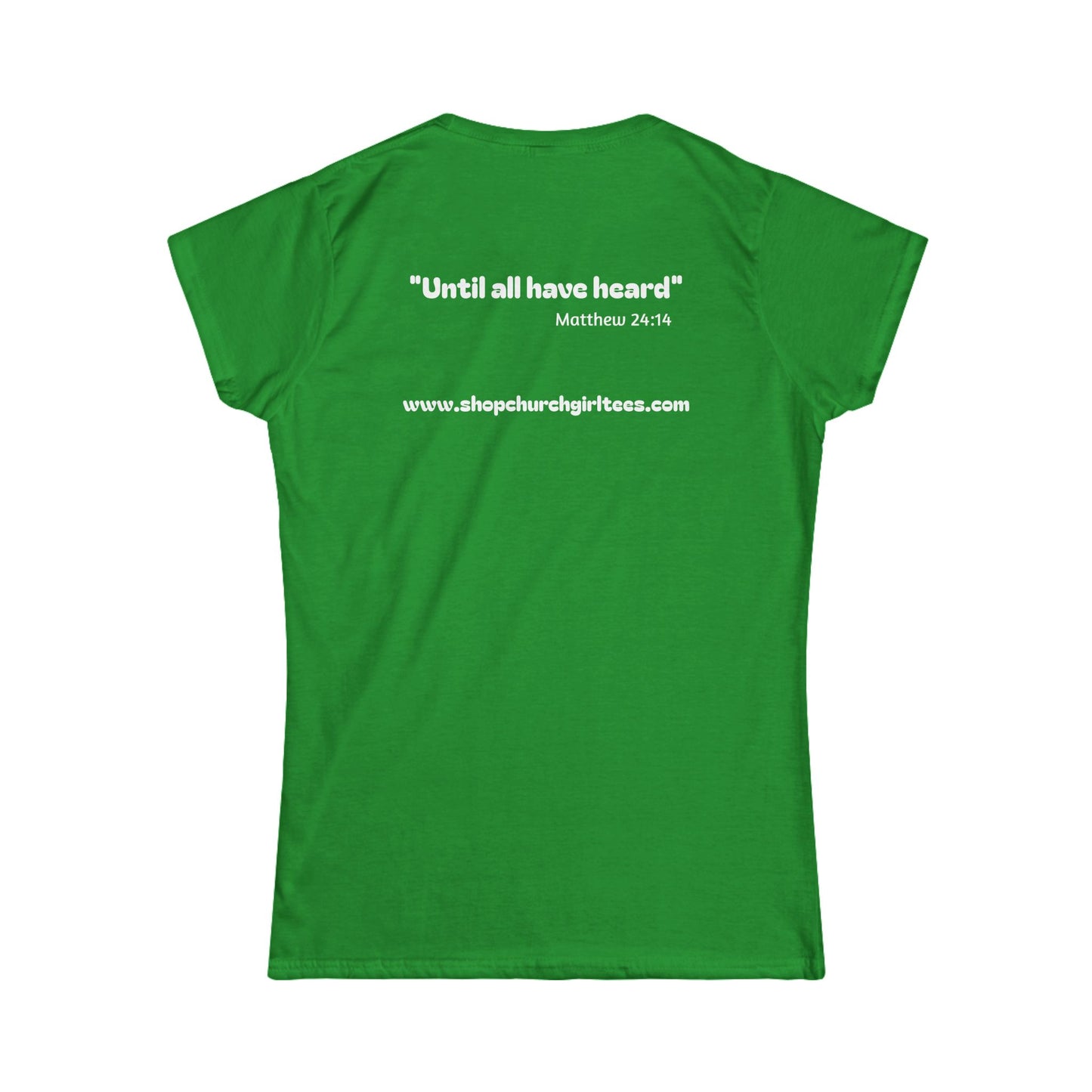 DISCIPLESHIP over DIOR Woman's T-shirt