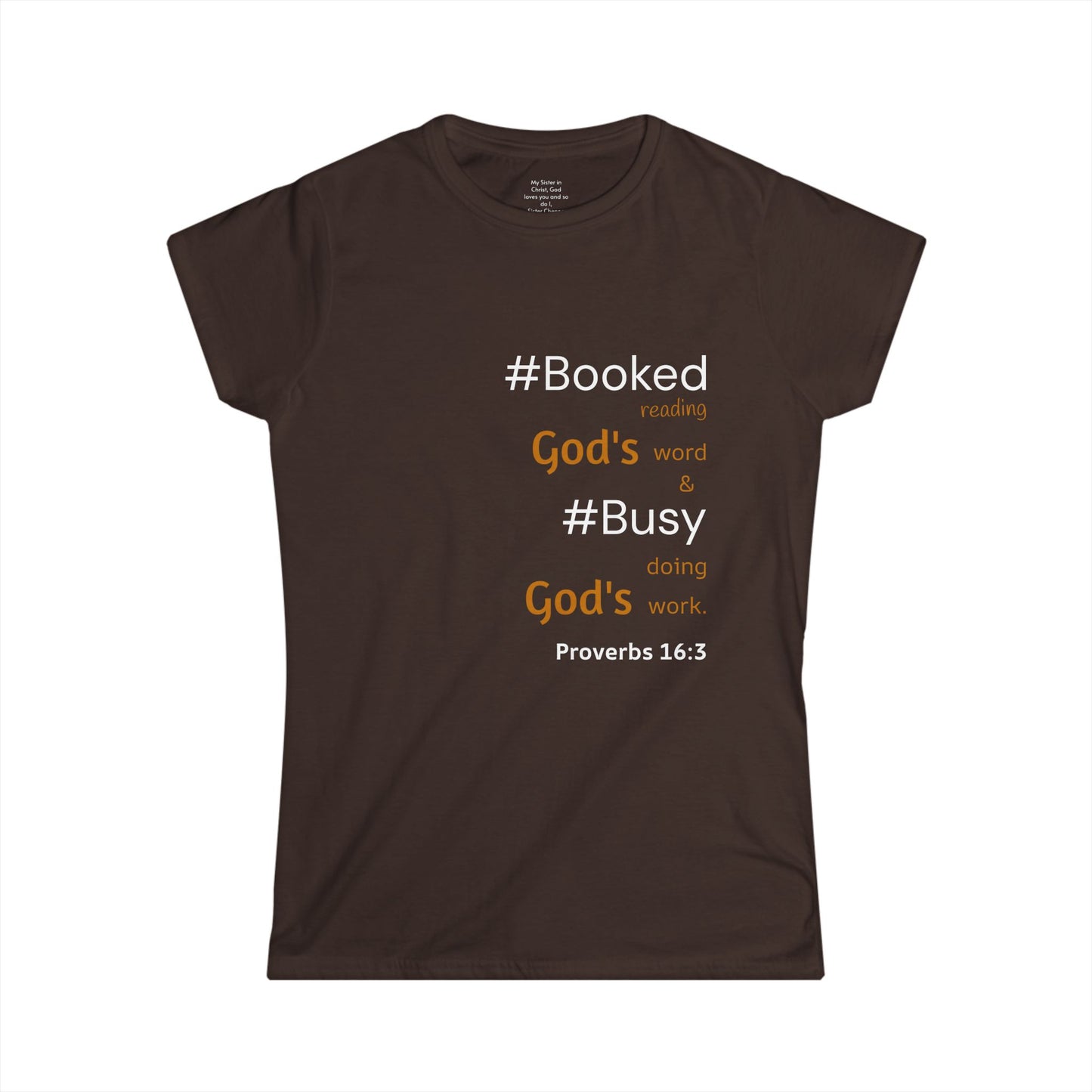 #BOOKED and #BUSY Woman's T-shirt