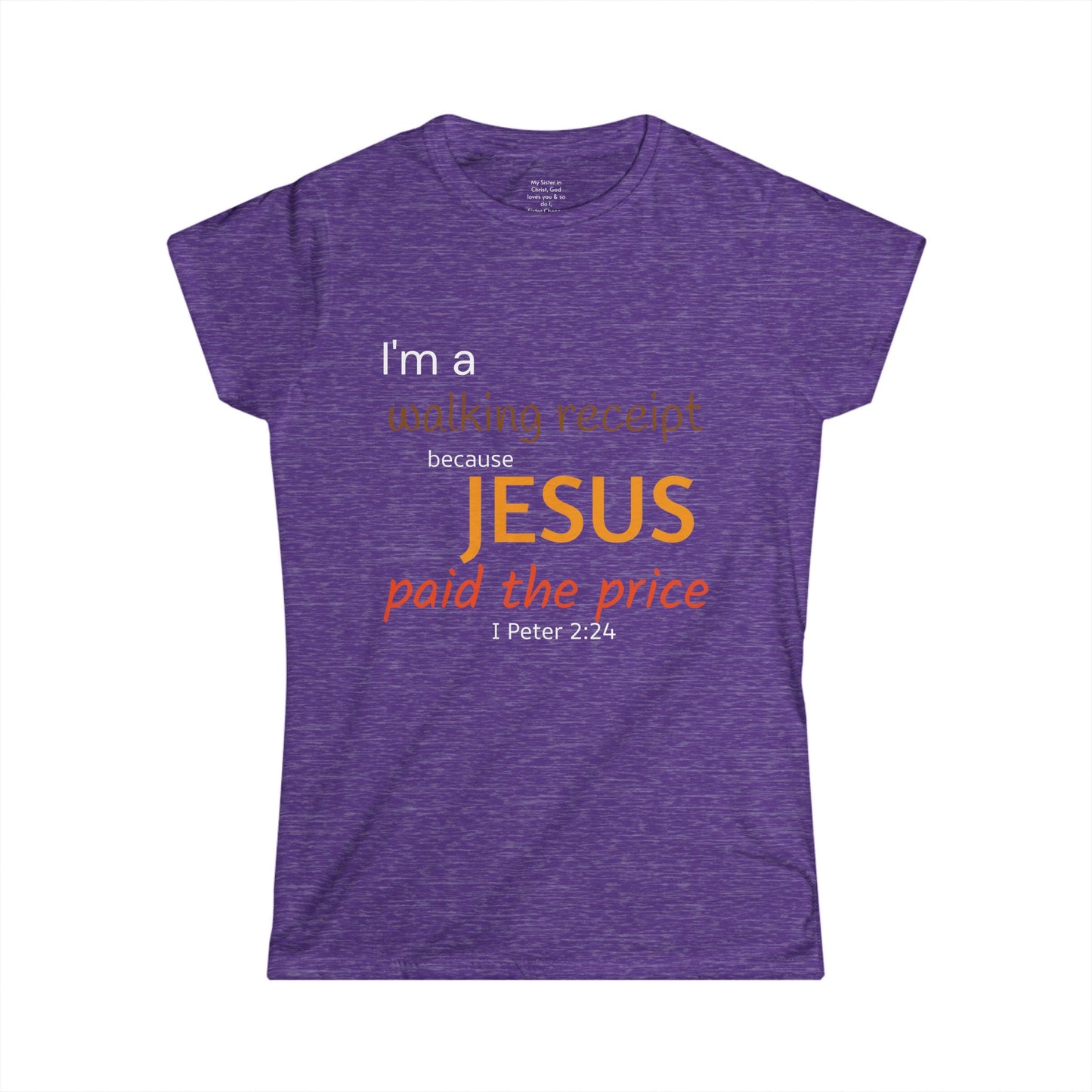 Walking Receipt Woman's T-shirt
