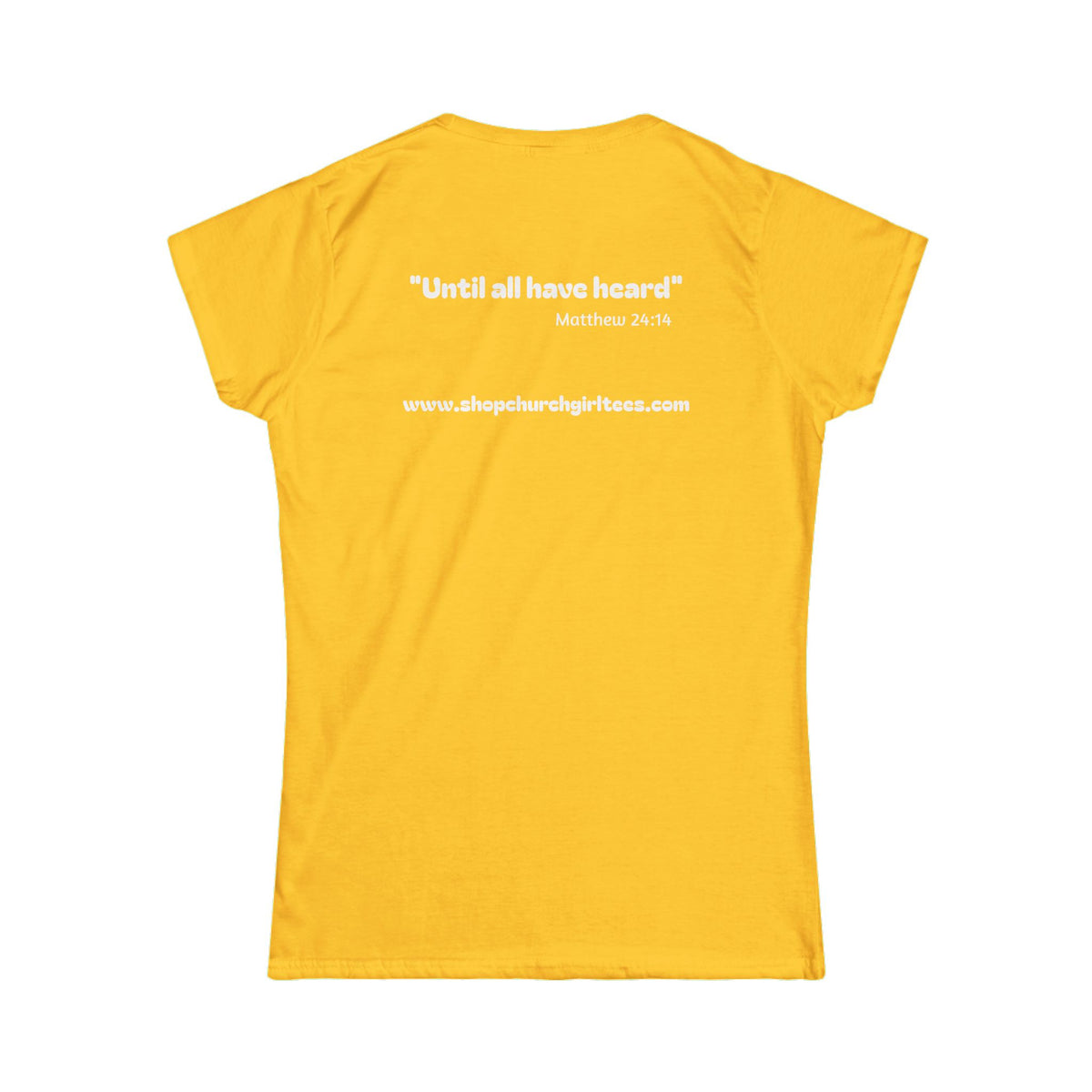 DISCIPLESHIP over DIOR Woman's T-shirt