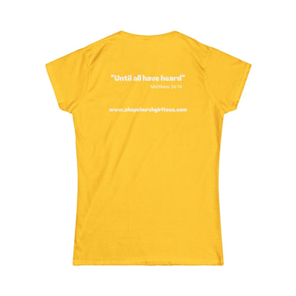 DISCIPLESHIP over DIOR Woman's T-shirt