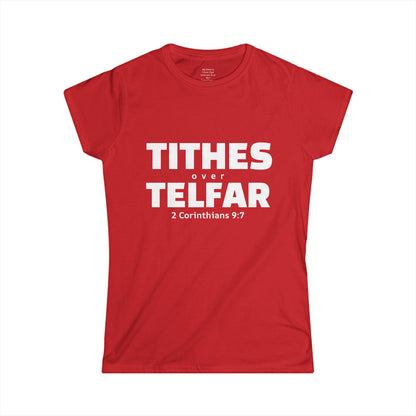 TITHES over TELFAR Woman's T-shirt