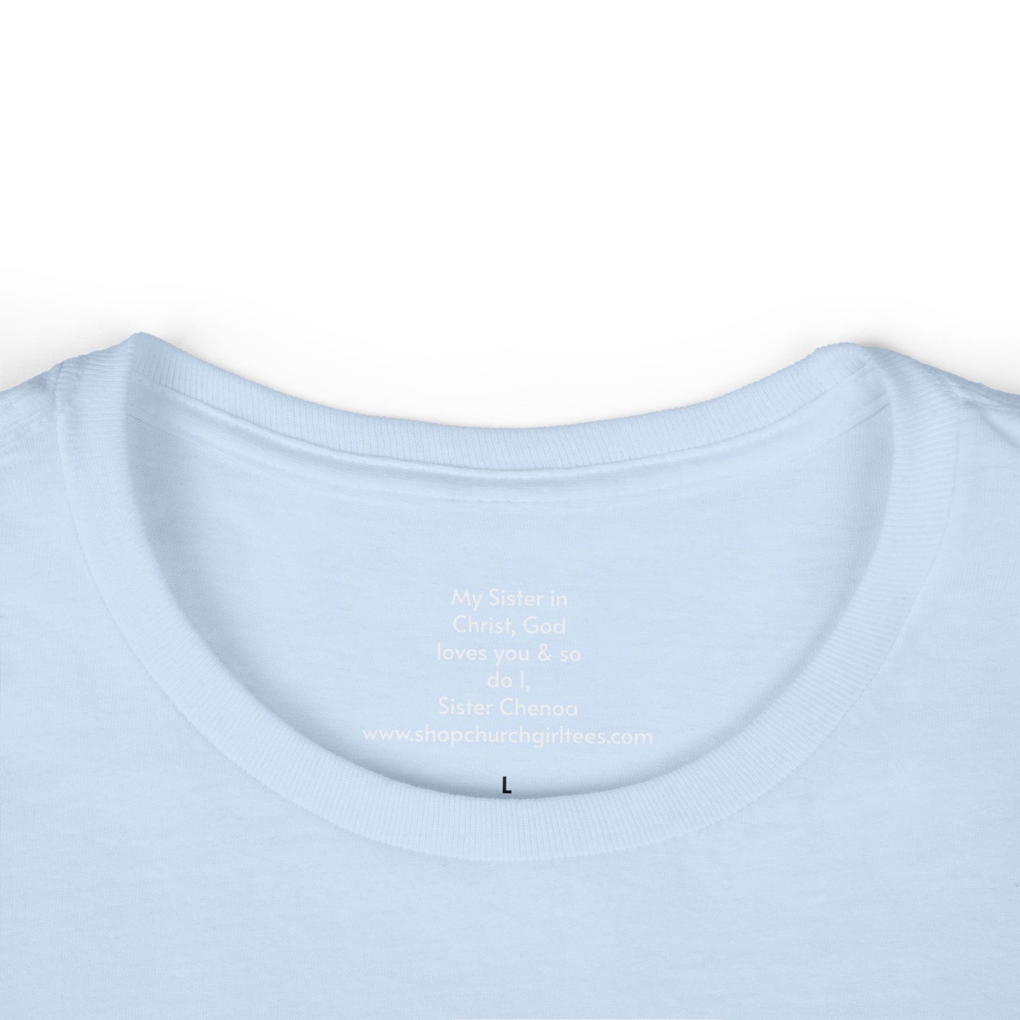 DISCIPLESHIP over DIOR Woman's T-shirt