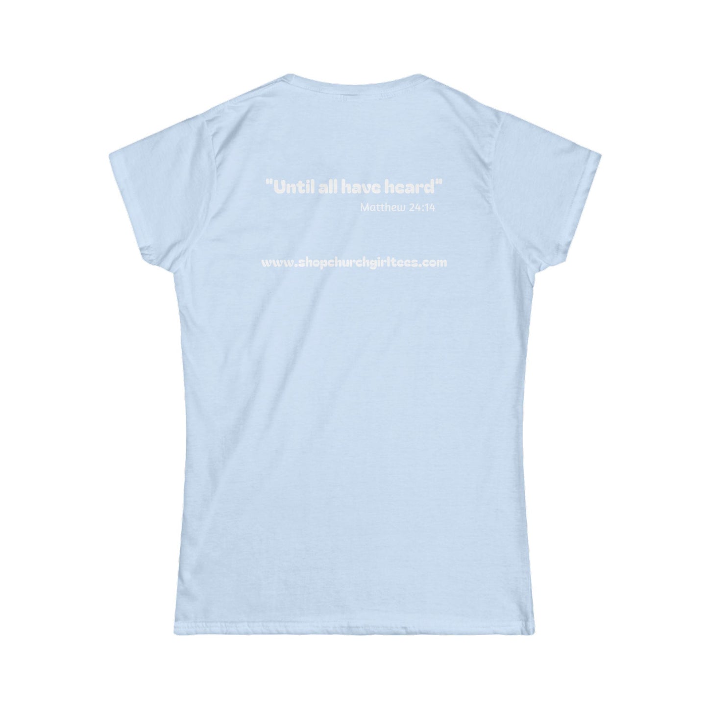 DISCIPLESHIP over DIOR Woman's T-shirt
