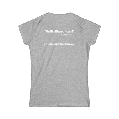 RICH with the Holy Spirit Auntie Woman's T-shirt