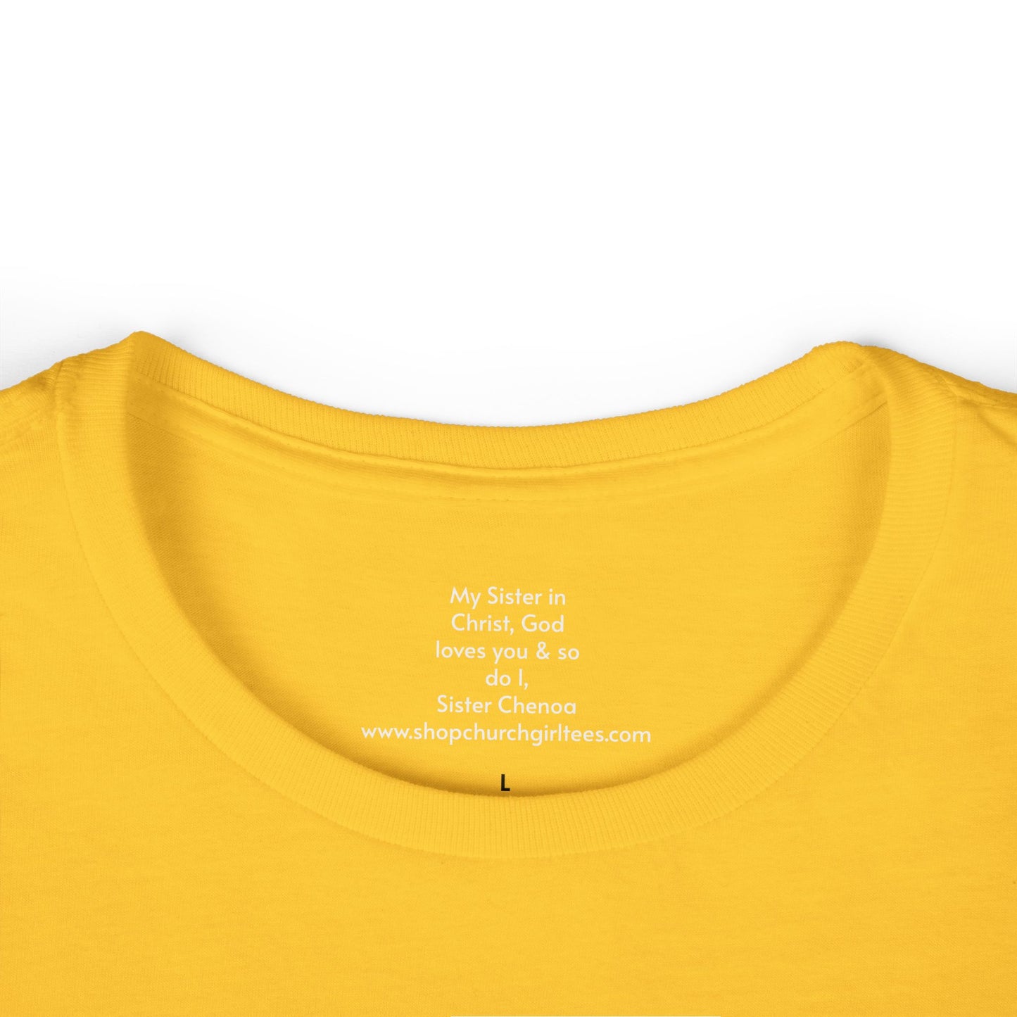 DISCIPLESHIP over DIOR Woman's T-shirt