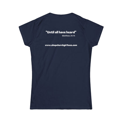 DISCIPLESHIP over DIOR Woman's T-shirt