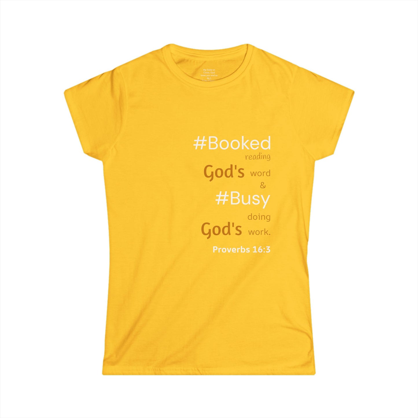 #BOOKED and #BUSY Woman's T-shirt