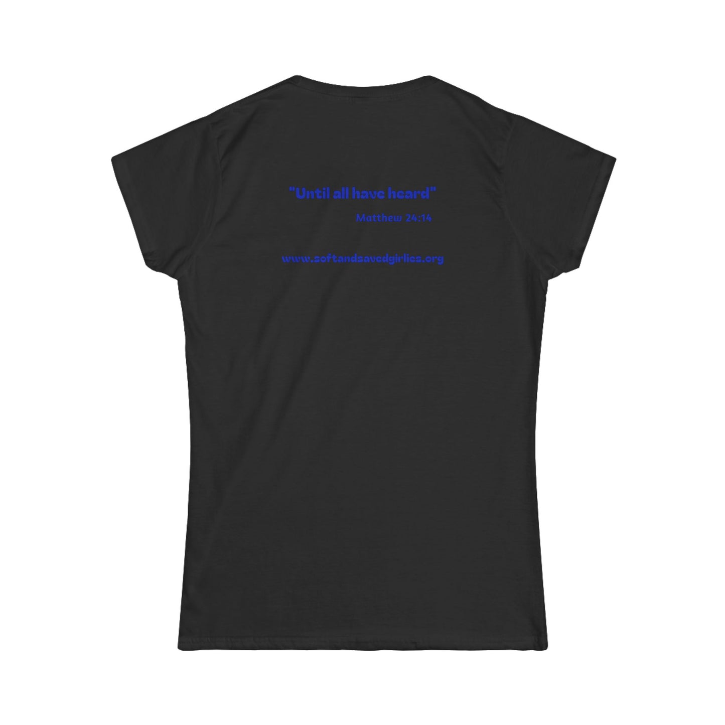 God is #GirlDad!  Matthew 28-1-7 Woman's T-shirt