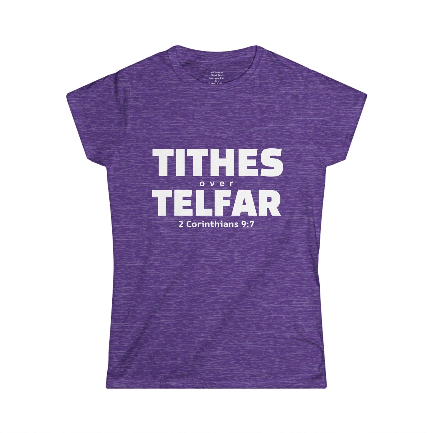 TITHES over TELFAR Woman's T-shirt