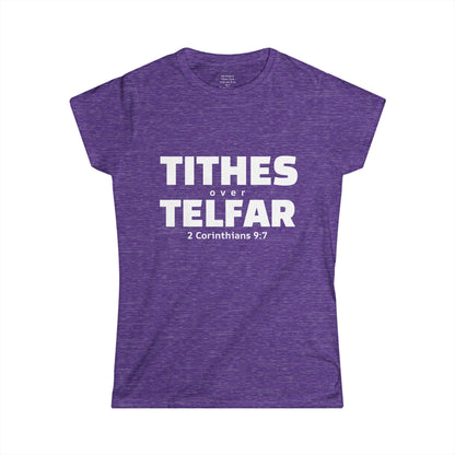 TITHES over TELFAR Woman's T-shirt