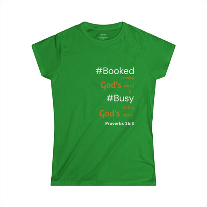 #BOOKED and #BUSY Woman's T-shirt