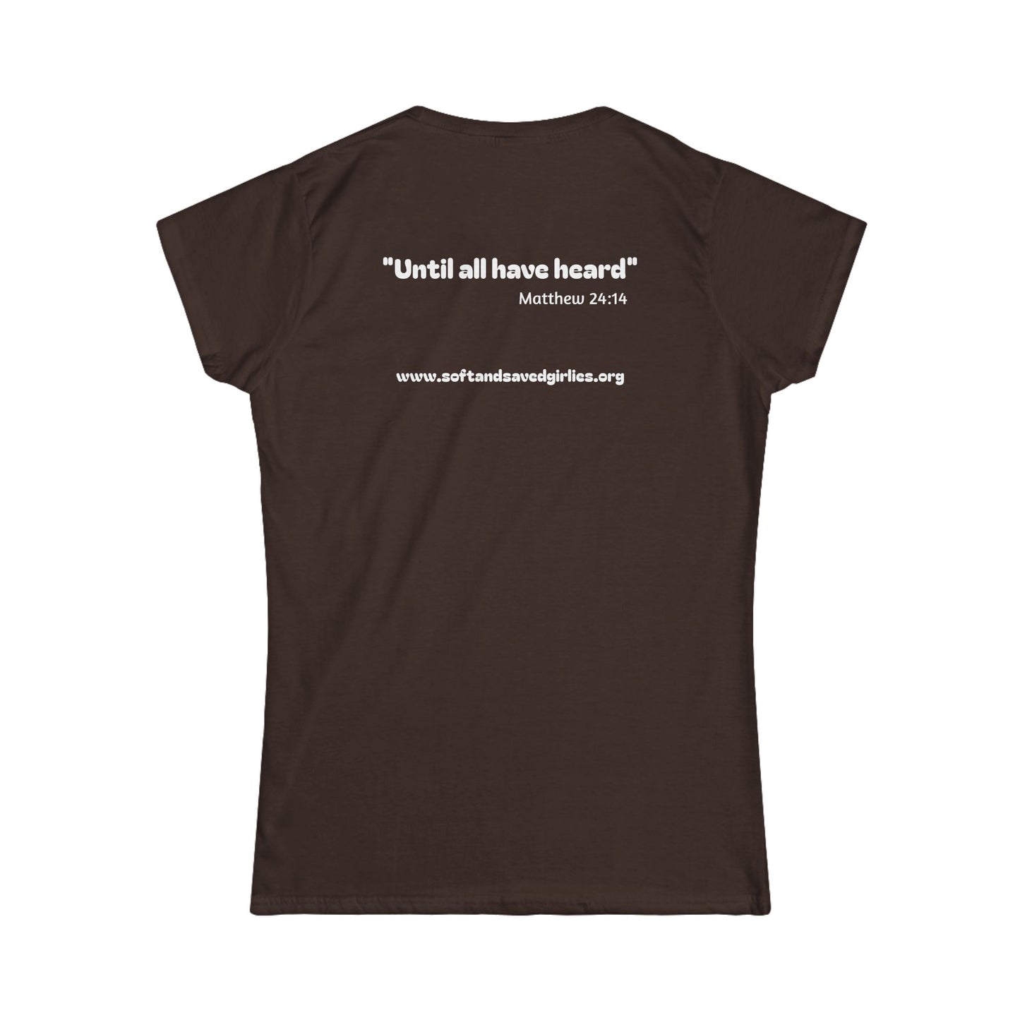 Faith, Fans, Boots on the Ground Woman's T-shirt