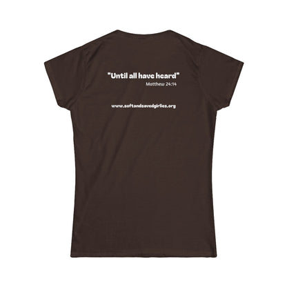 Faith, Fans, Boots on the Ground Woman's T-shirt