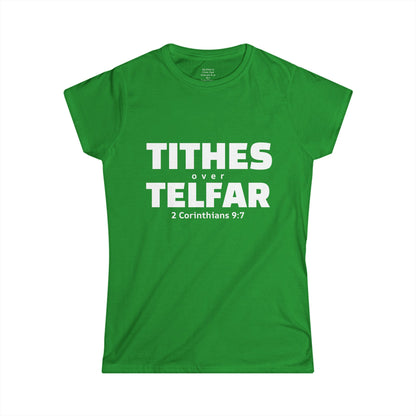 TITHES over TELFAR Woman's T-shirt
