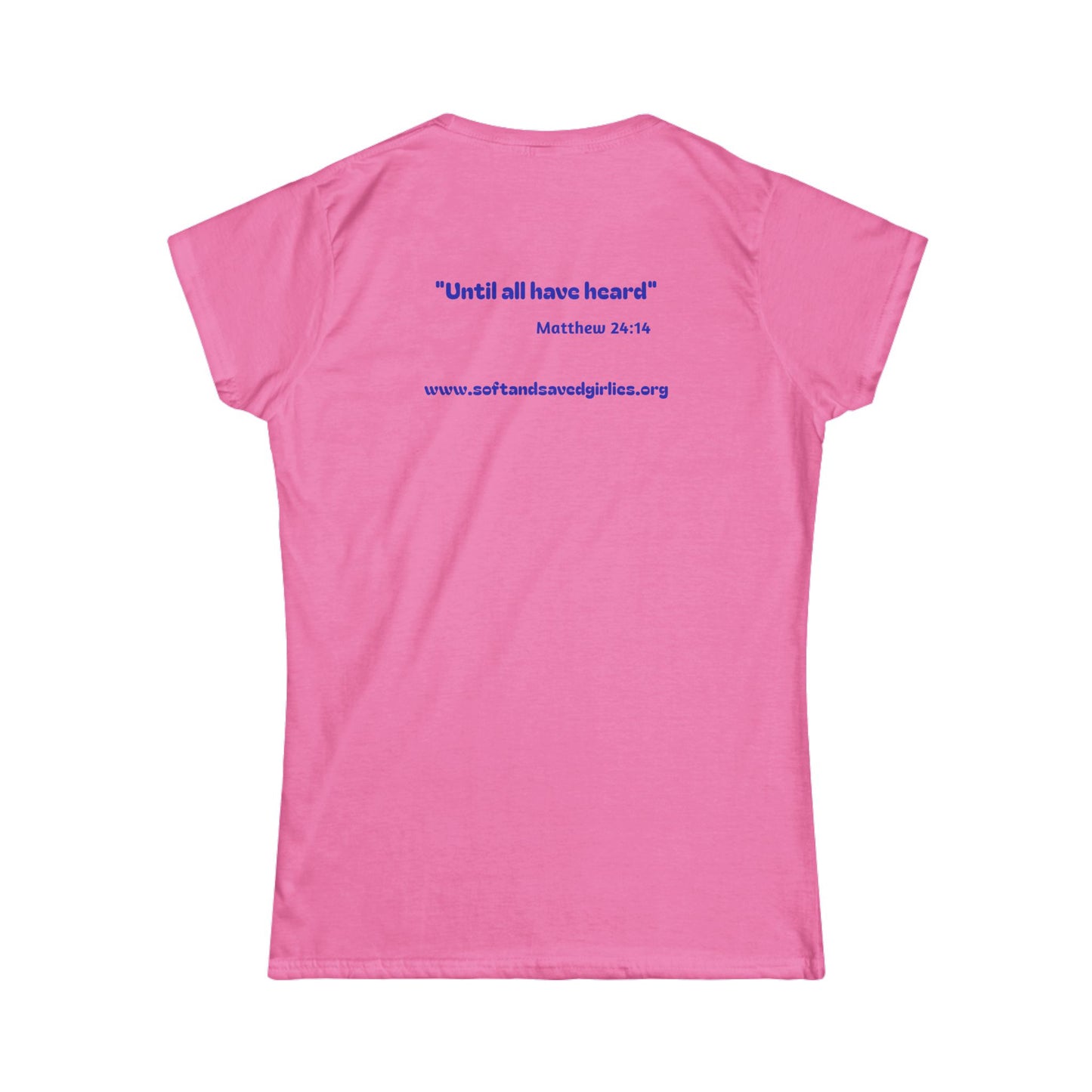 God is #GirlDad!  Matthew 28-1-7 Woman's T-shirt