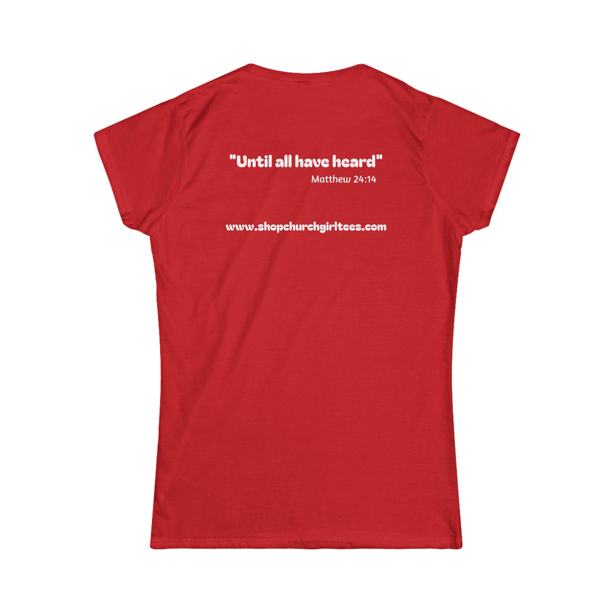 DISCIPLESHIP over DIOR Woman's T-shirt