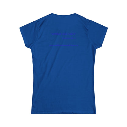 God is #GirlDad!  Matthew 28-1-7 Woman's T-shirt