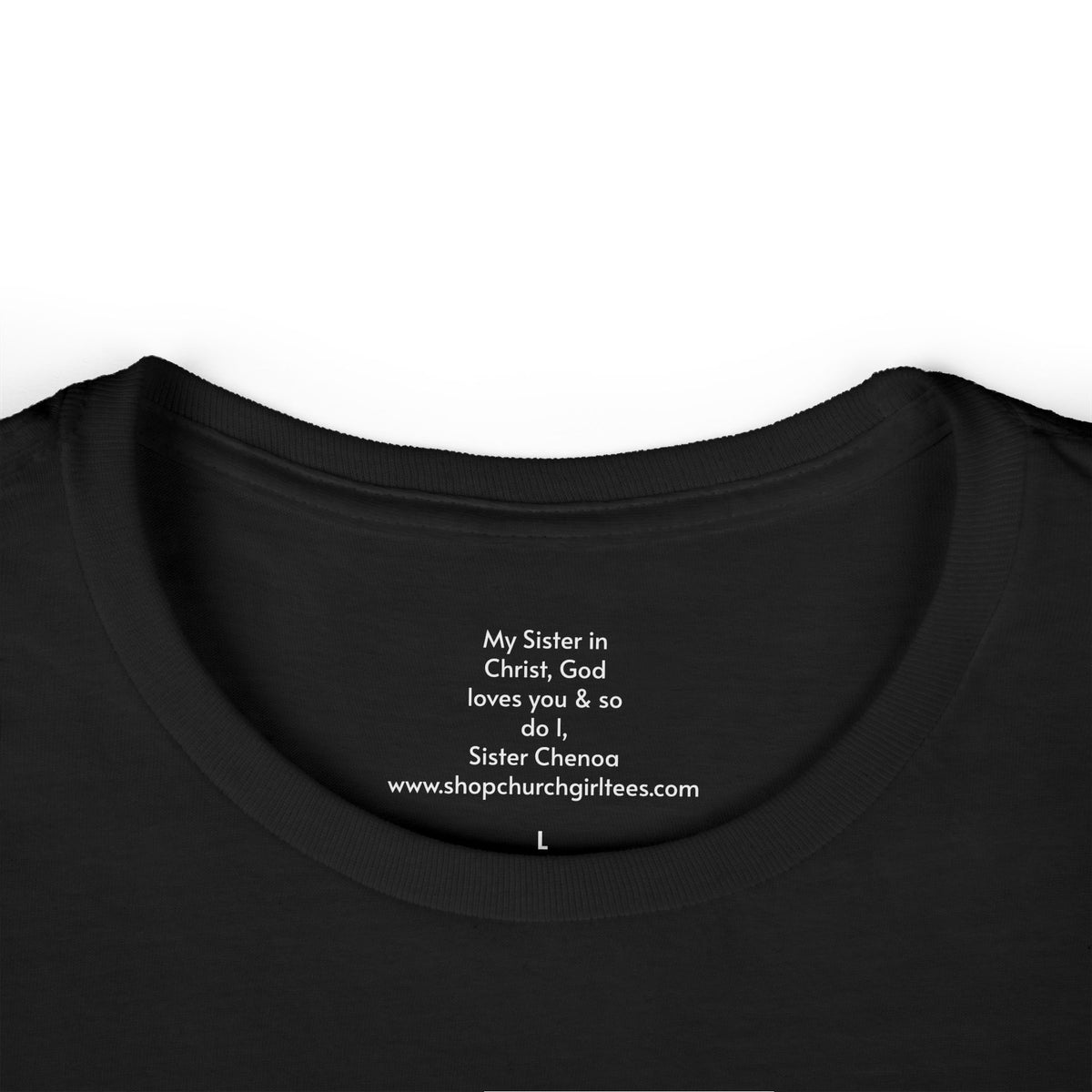 DISCIPLESHIP over DIOR Woman's T-shirt
