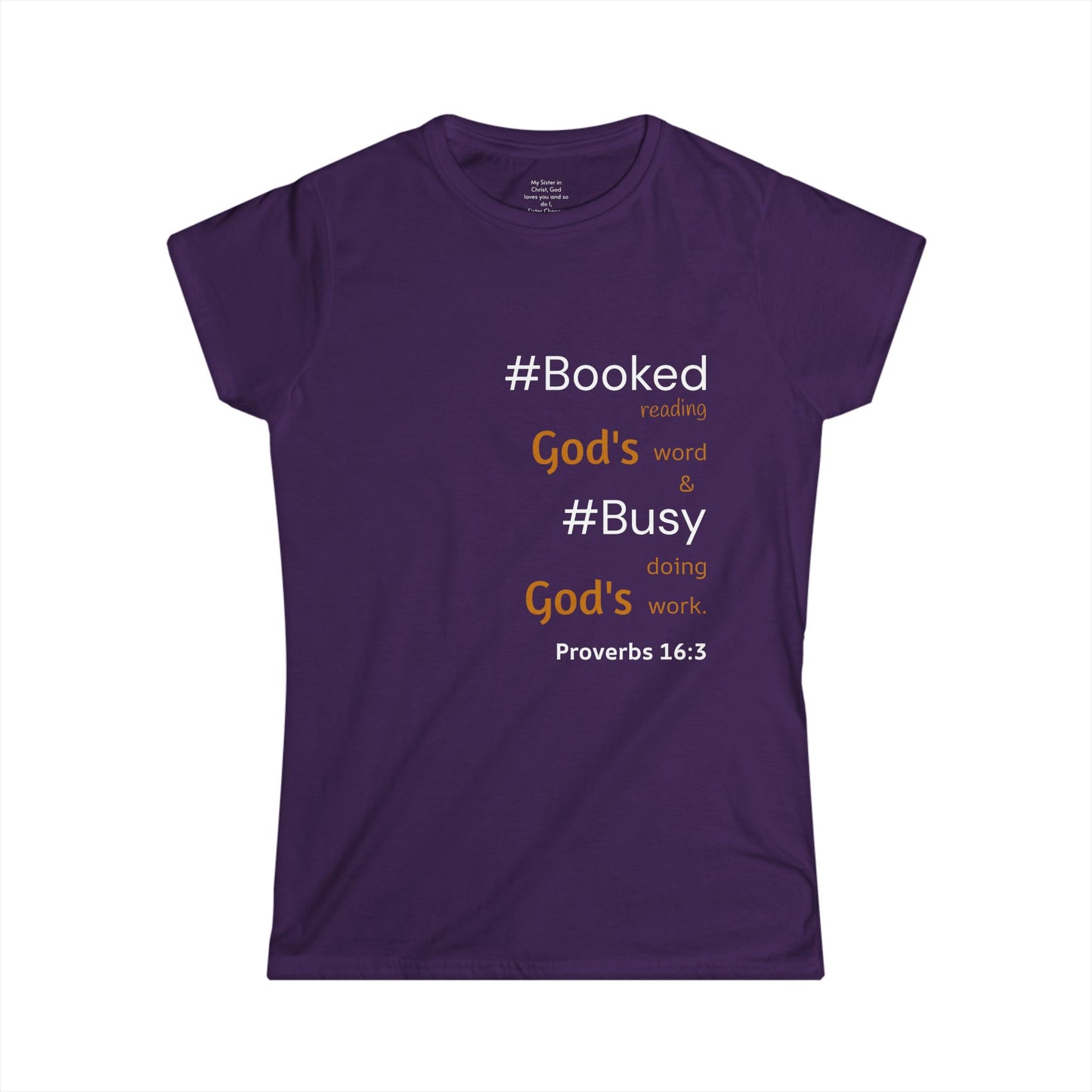 #BOOKED and #BUSY Woman's T-shirt