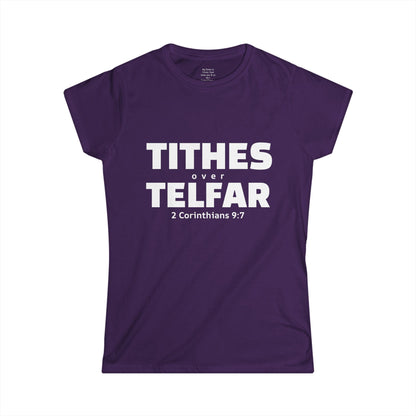 TITHES over TELFAR Woman's T-shirt