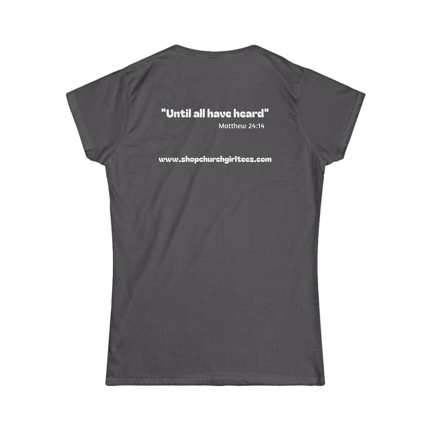 DISCIPLESHIP over DIOR Woman's T-shirt