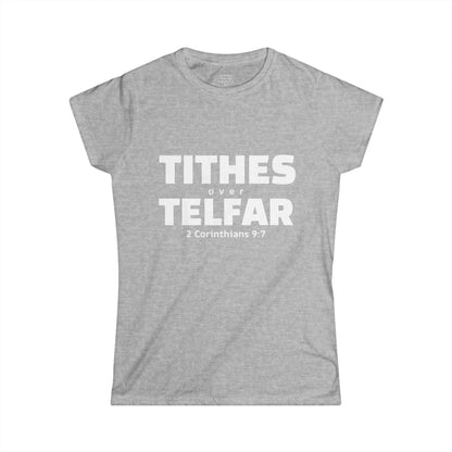 TITHES over TELFAR Woman's T-shirt