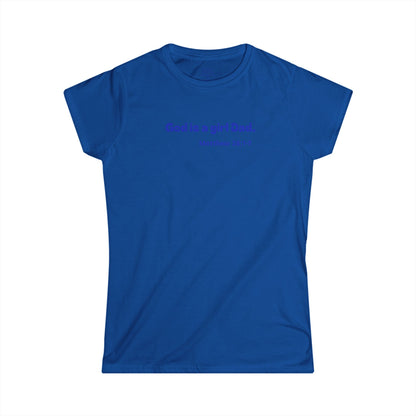 God is #GirlDad!  Matthew 28-1-7 Woman's T-shirt