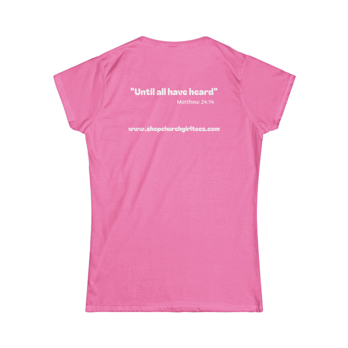 DISCIPLESHIP over DIOR Woman's T-shirt