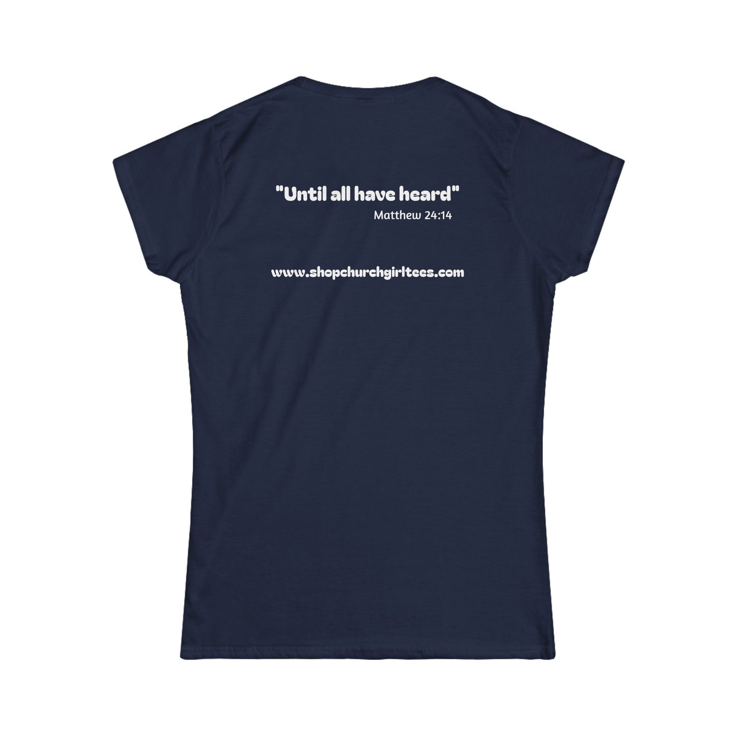 I can't get fired; I work for God Woman's T-Shirt
