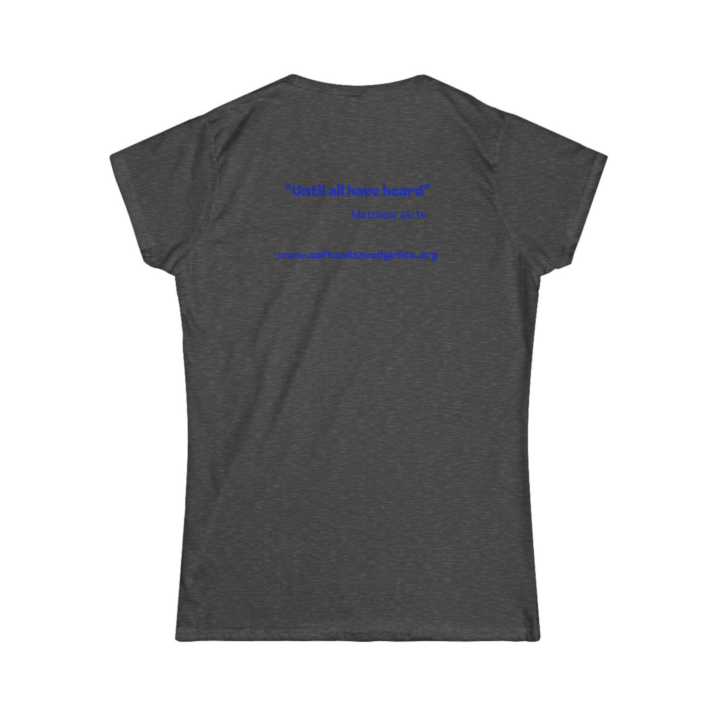 God is #GirlDad!  Matthew 28-1-7 Woman's T-shirt