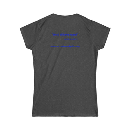 God is #GirlDad!  Matthew 28-1-7 Woman's T-shirt