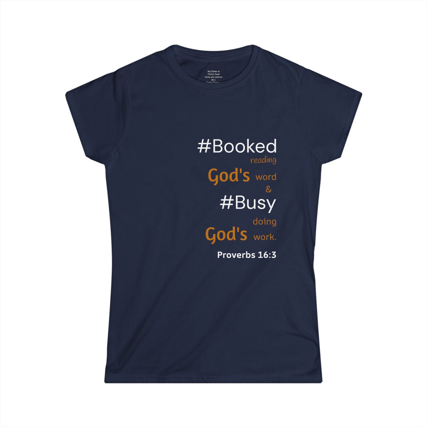 #BOOKED and #BUSY Woman's T-shirt